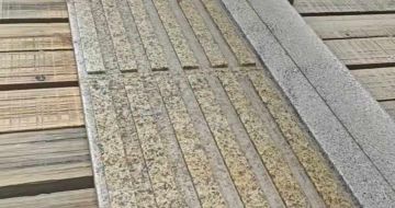 宜宾黄金麻盲道石 盲条