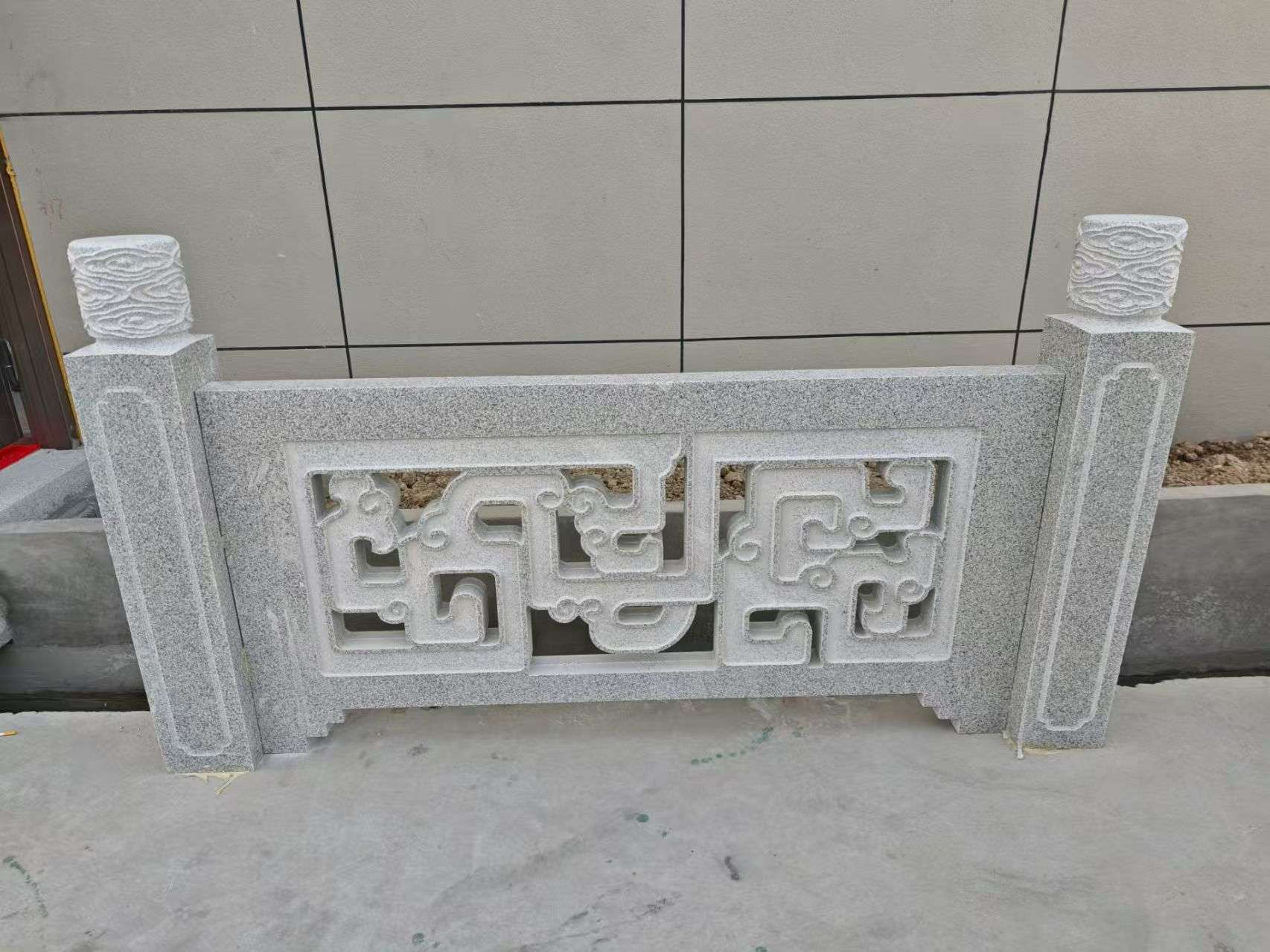 宜宾芝麻白河道栏杆 桥栏杆