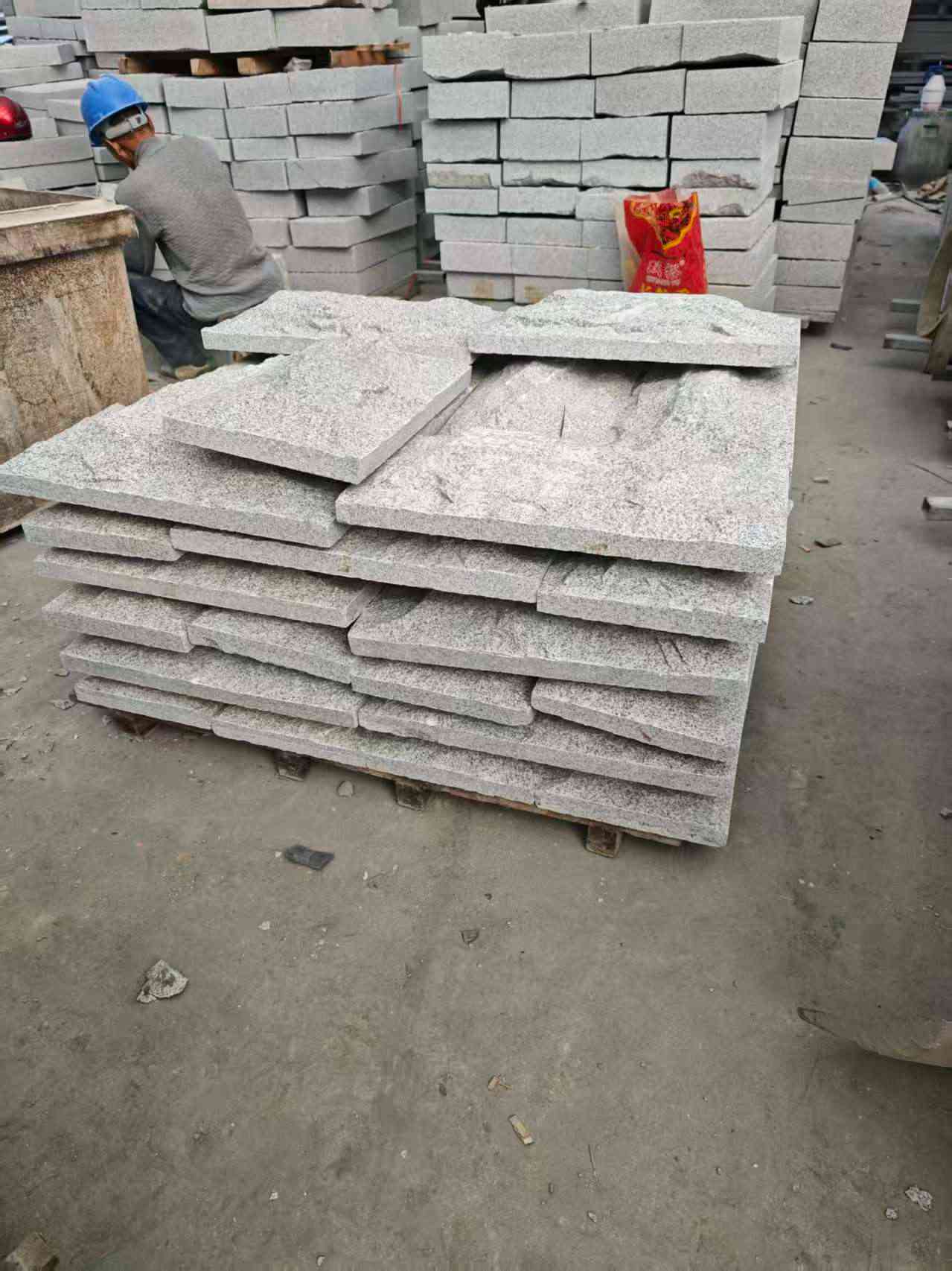 宜宾芝麻白蘑菇石，自然面